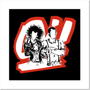 Oi! vs Skinhead Posters and Art